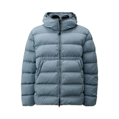 C.P Company Chrome-R Goggle Down Jacket "Flint Stone"
