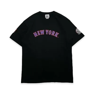 STABRIDGE x MLB x Fanatics 17th Anniversary Tee (New York Mets) "Black"