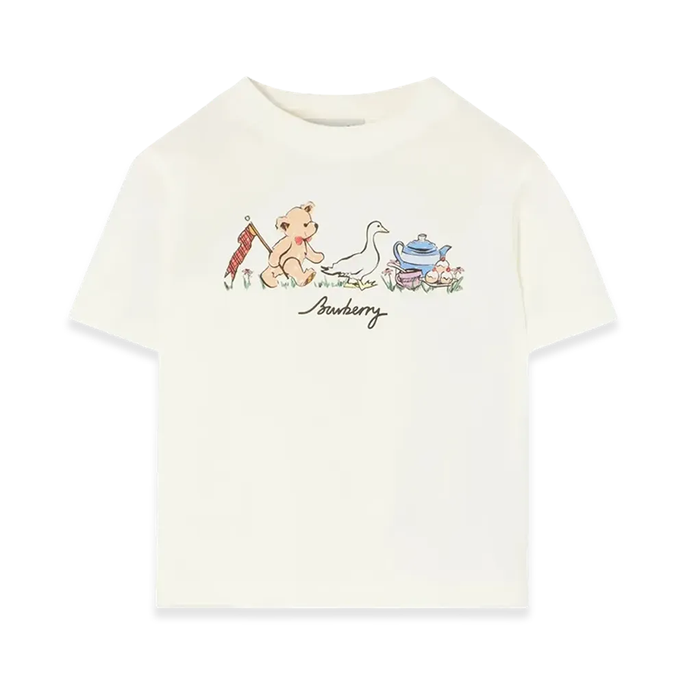 Burberry Kids T-Shirts "White"