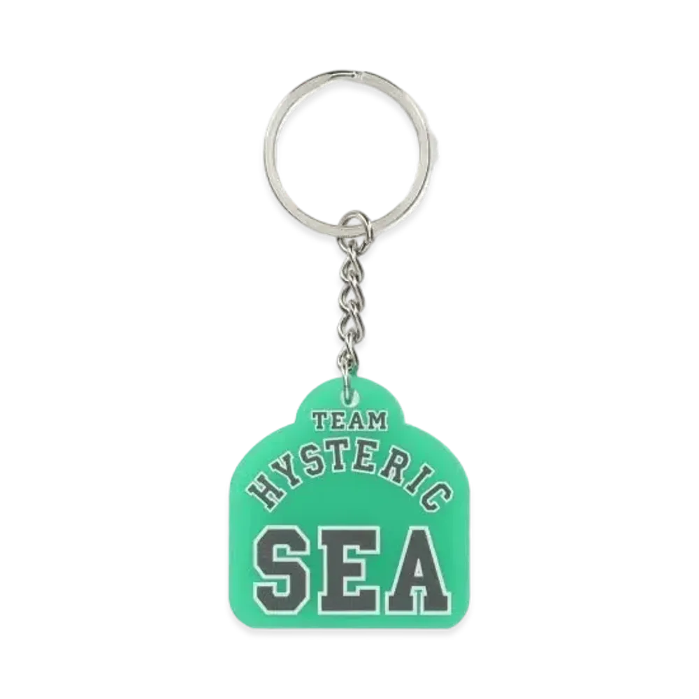 WIND AND SEA x HYSTERIC GLAMOUR Rubber Key Holder "Green"