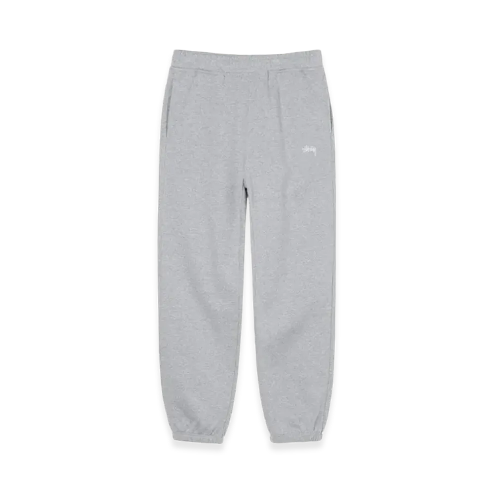 Stussy Overdyed Stock Logo Pants "Grey Heather"