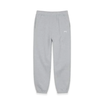 Stussy Overdyed Stock Logo Pants "Grey Heather"