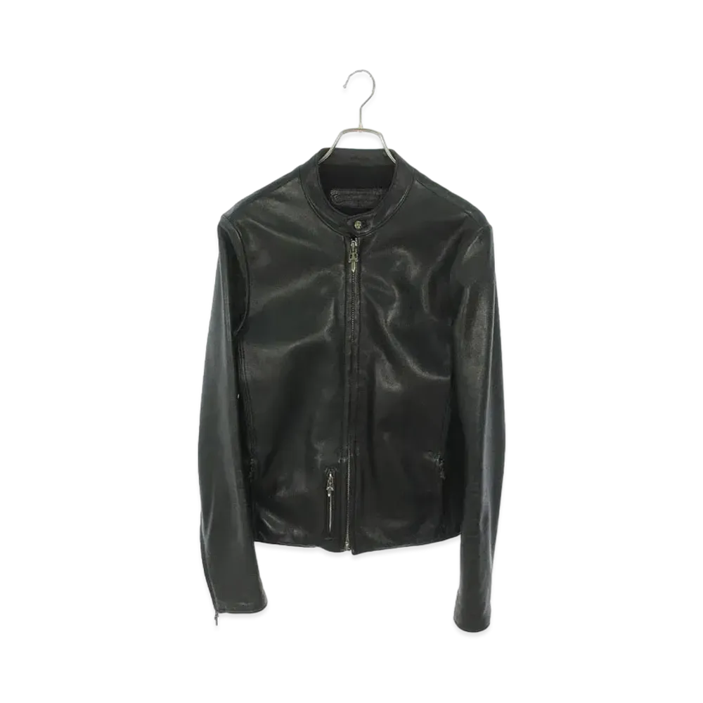 Chrome Hearts Straight Cash Lining Cashmere Standcollar "Black"