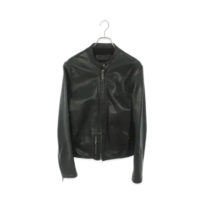 Chrome Hearts Straight Cash Lining Cashmere Standcollar "Black"