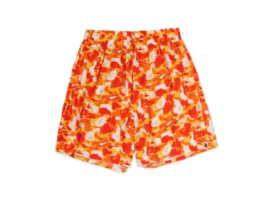 A BATHING APE x EMOTIONALLY UNAVAILABLE Shorts "Orange"