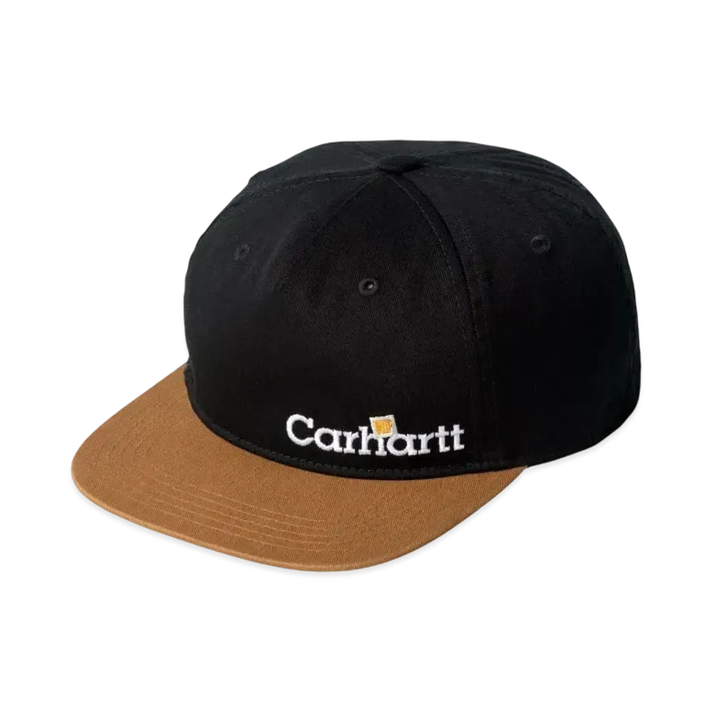 Carhartt WIP Label Script Coach Cap "Black"