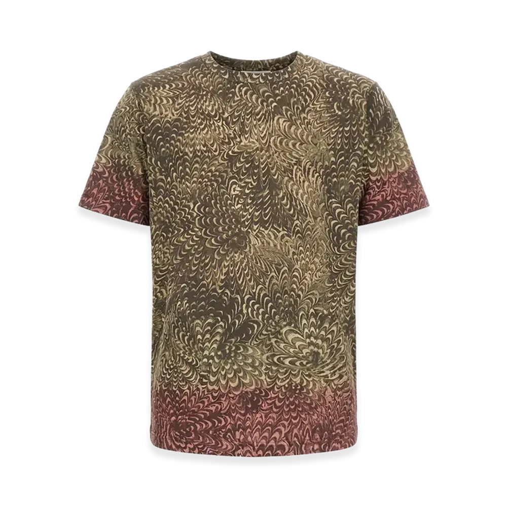 DRIES VAN NOTEN Regular Fit T-Shirt "Multicolor"