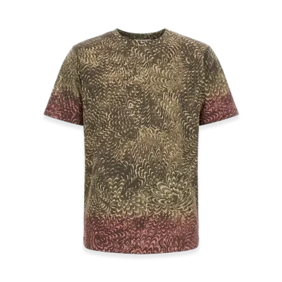 DRIES VAN NOTEN Regular Fit T-Shirt "Multicolor"