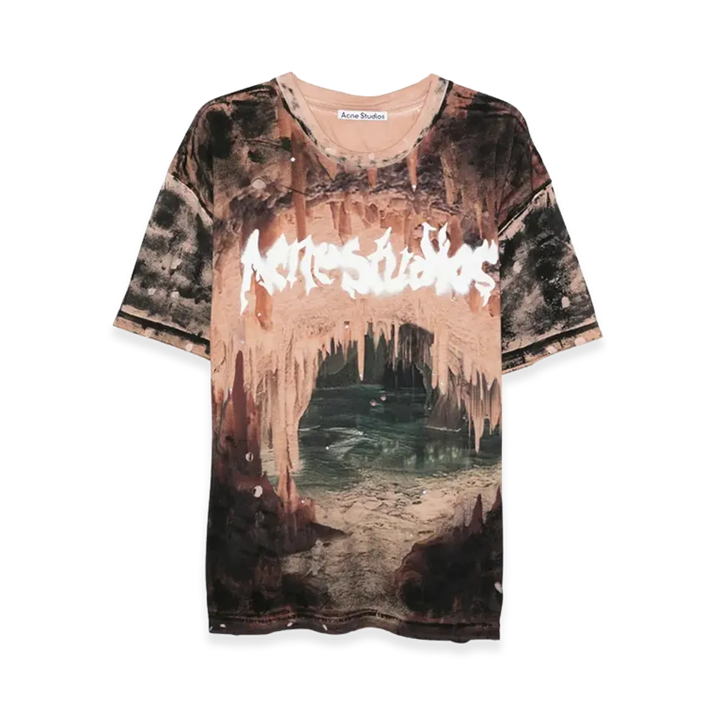 Acne Studios T-Shirt "Black/Brown"