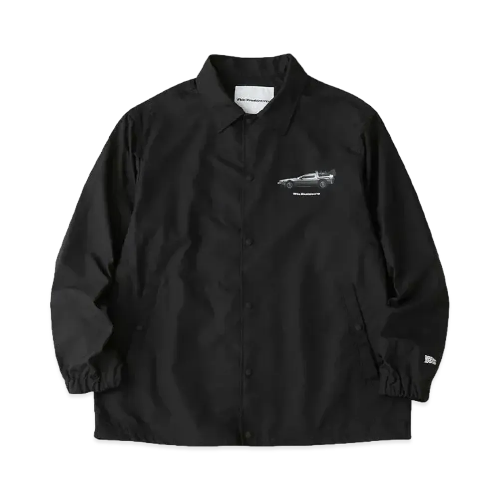 White Mountaineering DELOREAN COACH JACKET "BLACK"