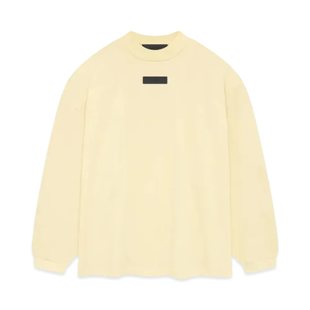 FEAR OF GOD ESSENTIALS LS Tee "Garden Yellow"
