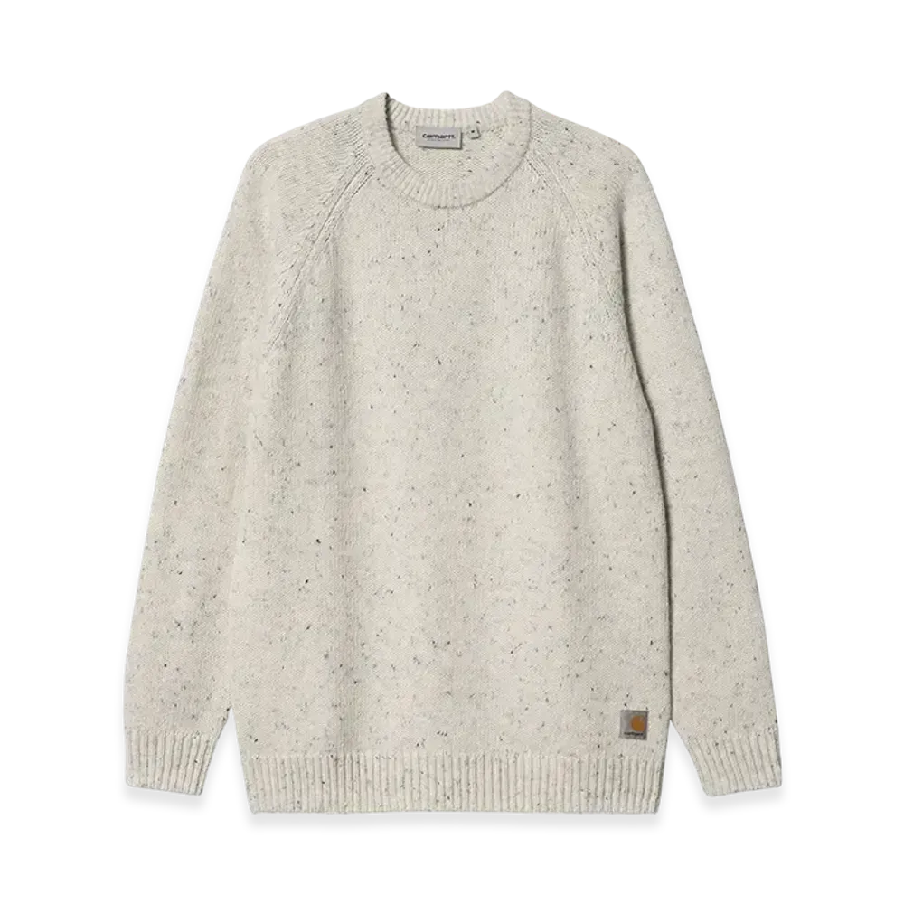 Carhartt WIP Anglistic Sweater "Salt Speckled"