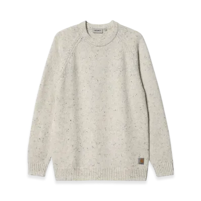 Carhartt WIP Anglistic Sweater "Salt Speckled"