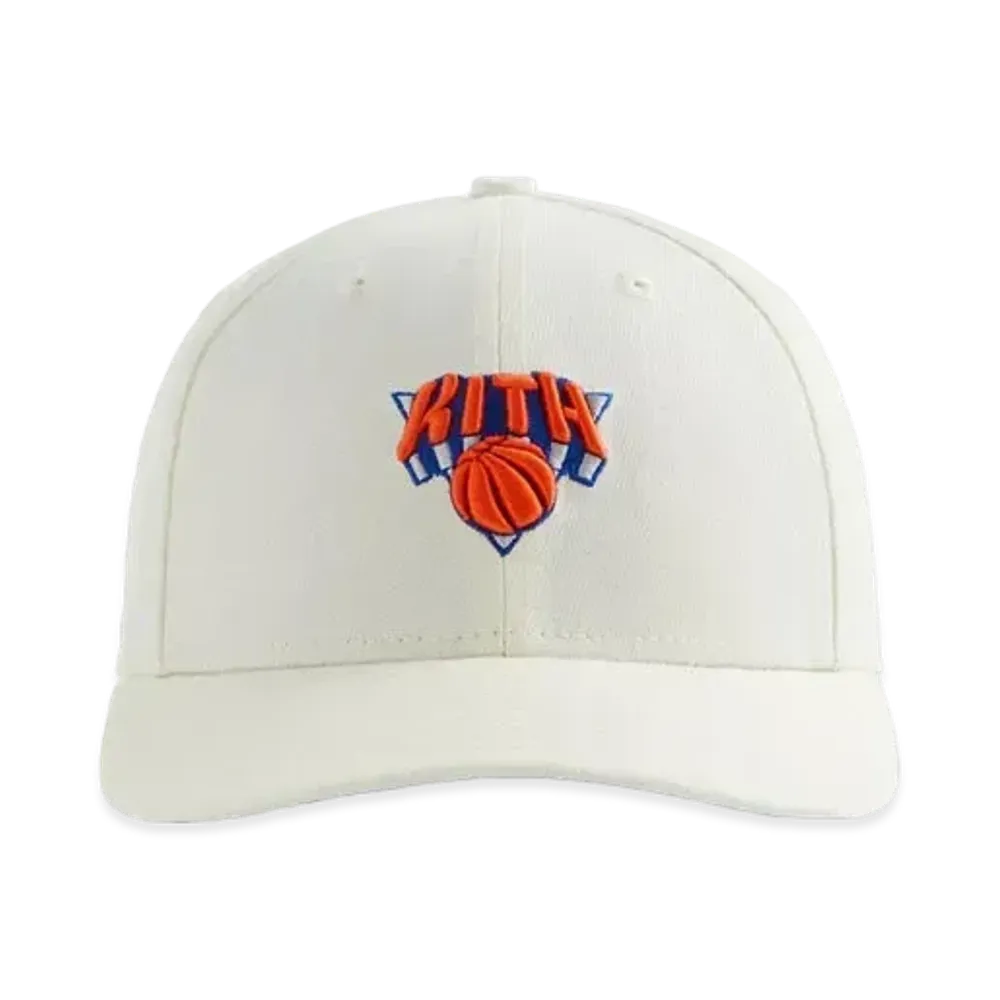 Kith x New Era x the New York Knicks 59FIFTY Low Profile Fitted "Sandrift"