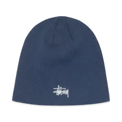 Stussy Basic Stussy Skullcap "Deep Blue"