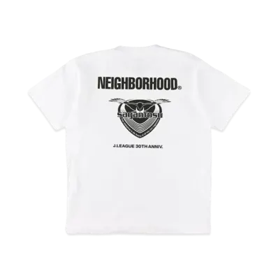 NEIGHBORHOOD x Sagan Tosu Collab Short Sleeved T-shirt "White"
