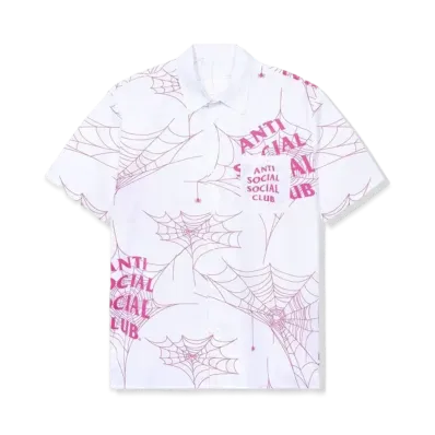 ANTI SOCIAL SOCIAL CLUB FA22 Crawling In The Dark White Button up "White"