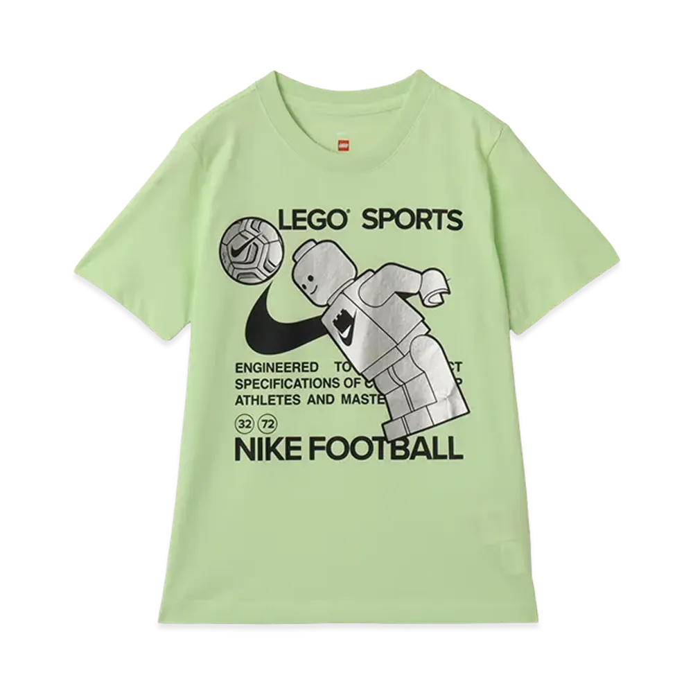 Nike x LEGO Kids T-Shirt "Light Liquid Lime"