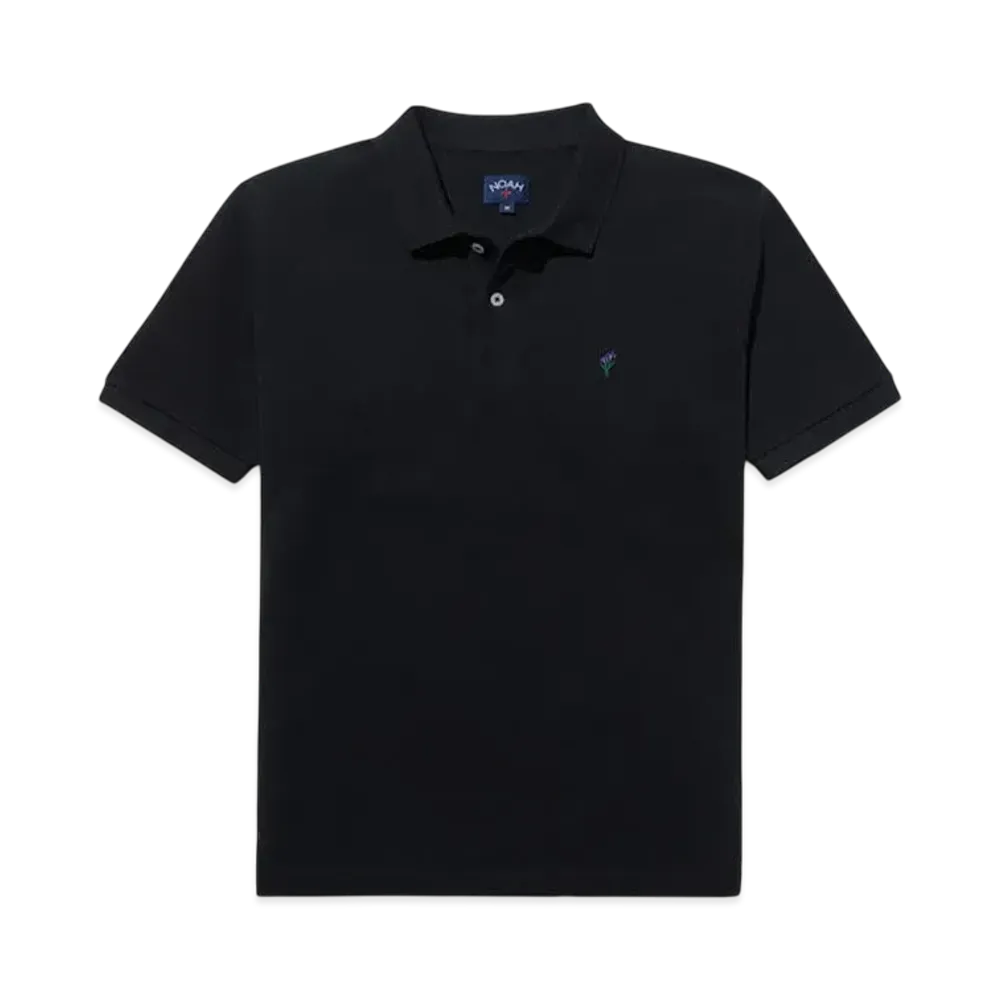 Noah Pique Polo "Black"