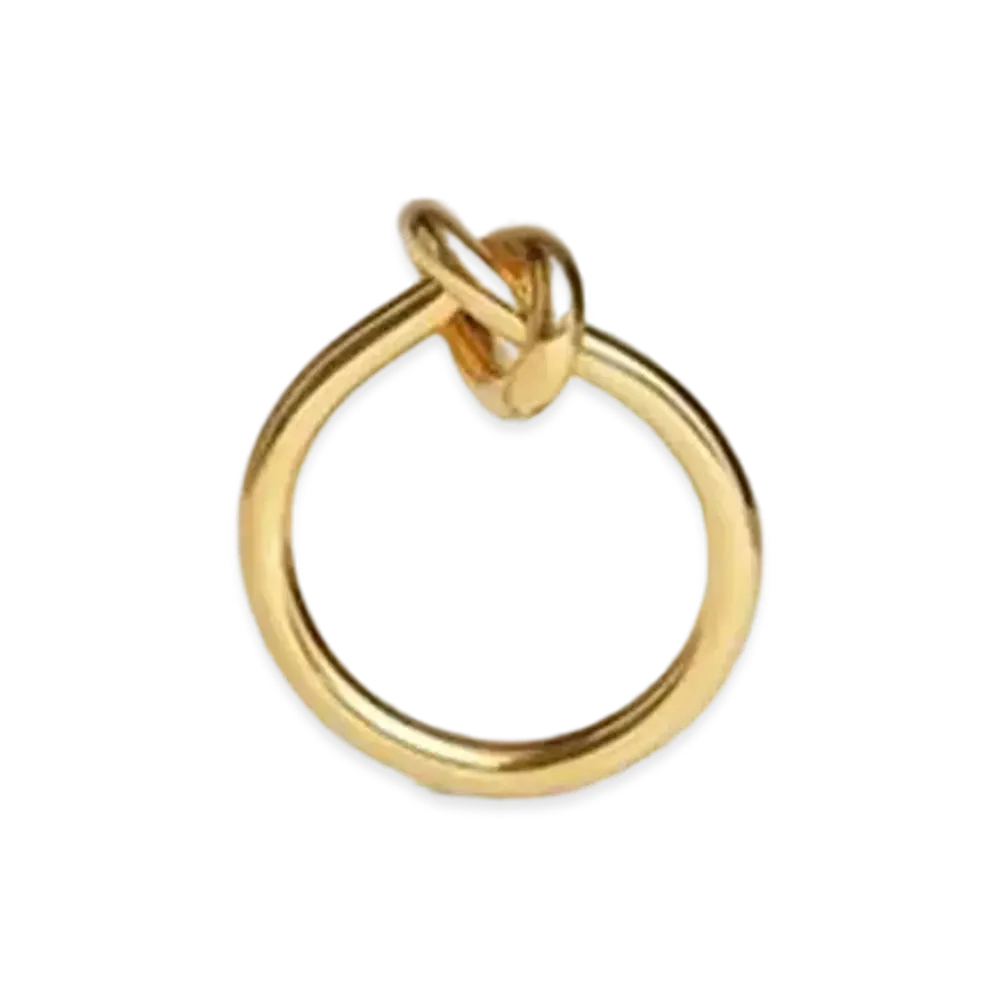 CELINE Knot Ring In Brass with Gold Finish "Gold"