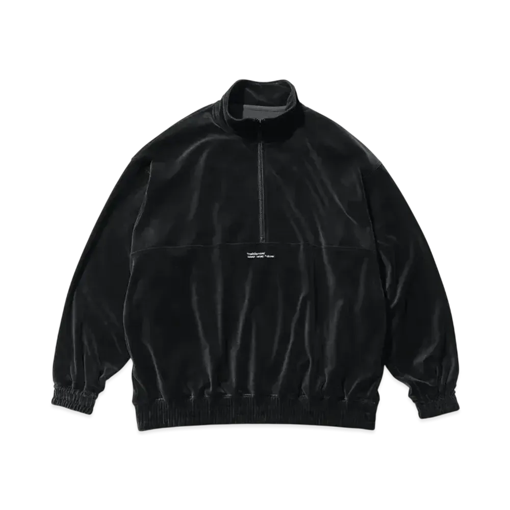 FreshService Velour Jersey Pullover "Black"