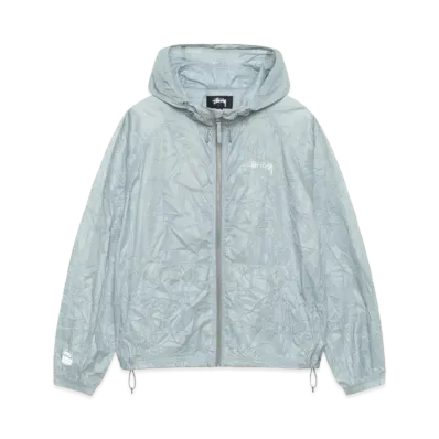 Stussy Beach Shell Wrinkled Nylon "Slate"