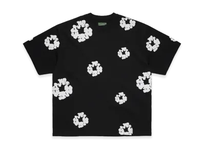 DENIM TEARS Cotton Wreath 2000s Tee "Black"