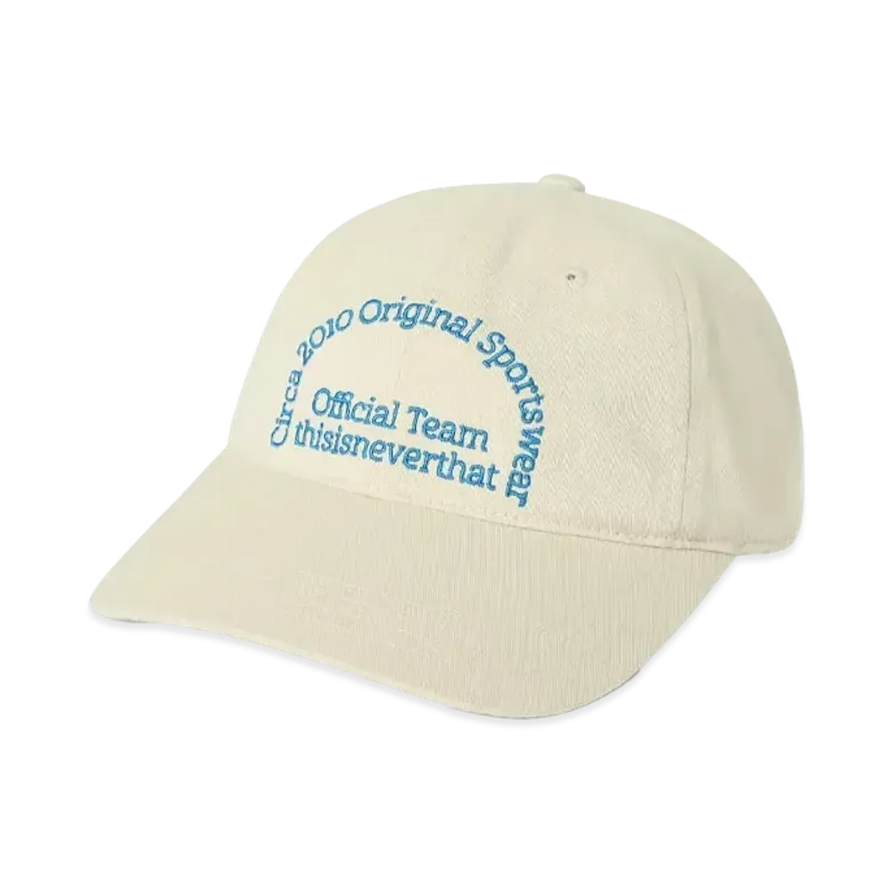 thisisneverthat TNT Team Cap "Oatmeal"