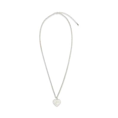 HUMAN MADE Heart Silver Necklace "Silver"