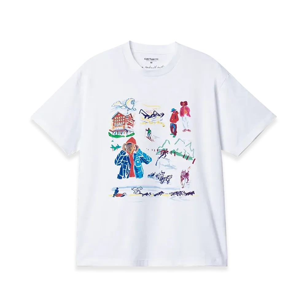 Carhartt WIP Ollie Mac Chalet T-Shirt "White"