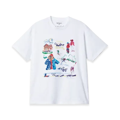 Carhartt WIP Ollie Mac Chalet T-Shirt "White"