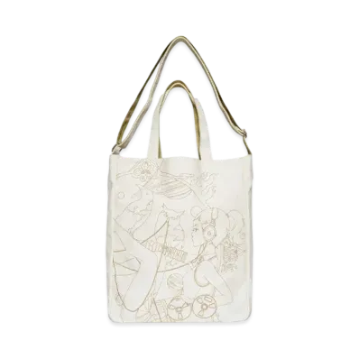 graniph x Yusuke Nakamura Solfa 2-Way Tote Bag "Ivory"