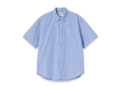 Carhartt WIP S/S Keene Shirt "Keene Stripe/Curacao"