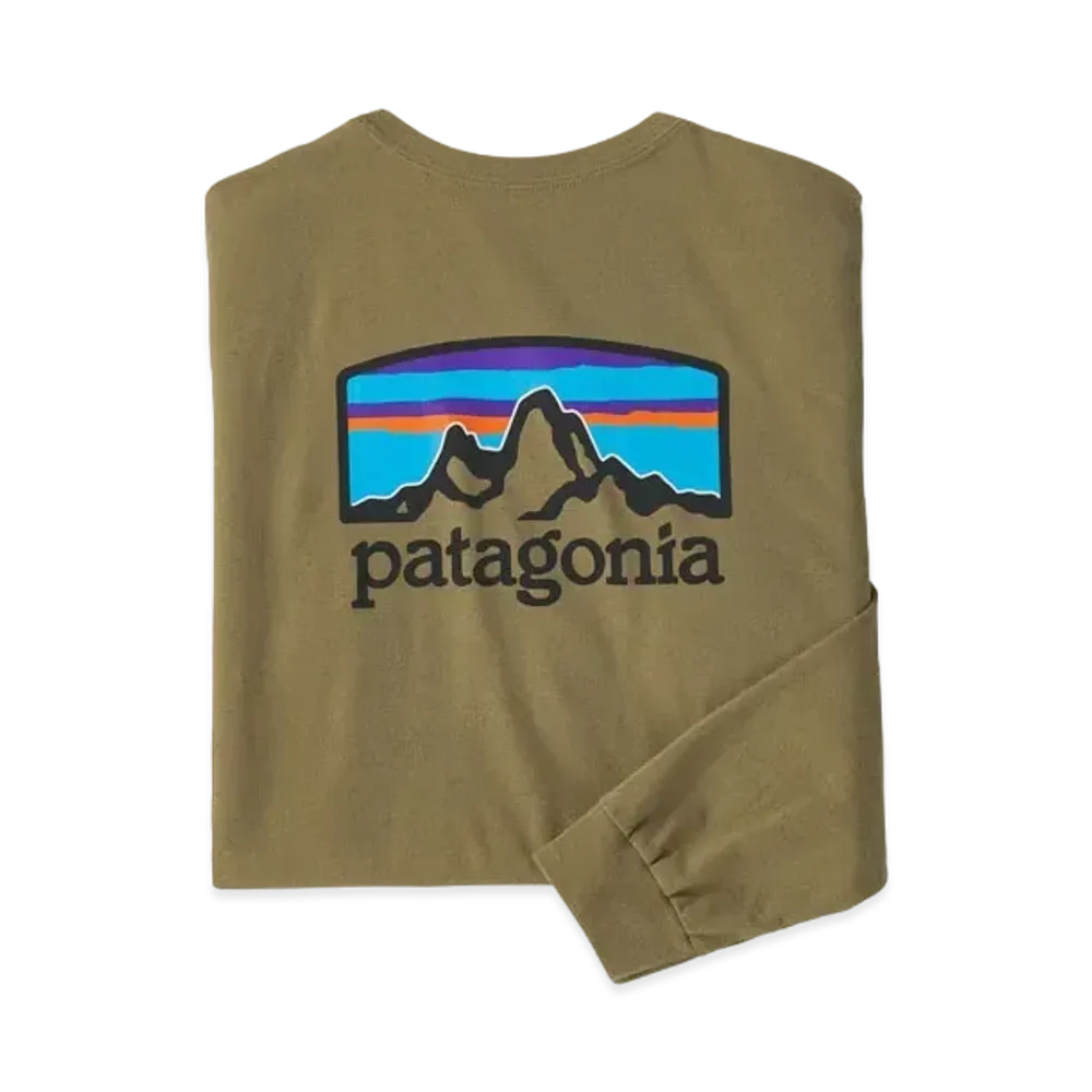 patagonia Men's LongSleeve Fitzroy Horizon Responsibility "Moray Khaki"