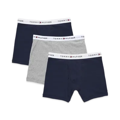 TOMMY HILFIGER Boxer Shorts Set Of 3 "Darknavy"
