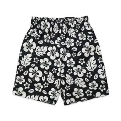 COOKMAN Chef Short Pants Checker "Hibiscus/Black"