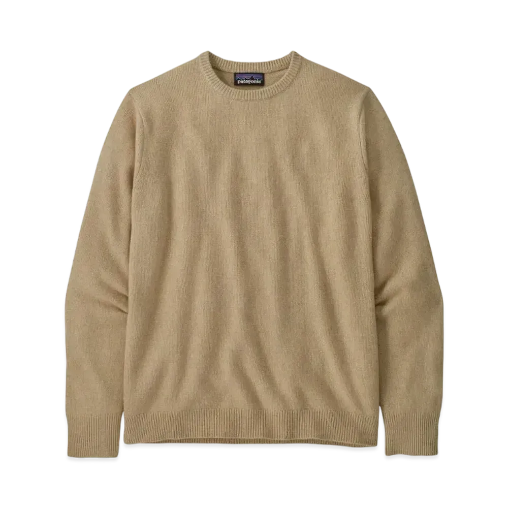 Patagonia Men's Recycled Cashmere Crewneck Sweater "Dark Natural"