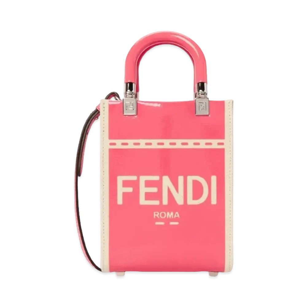 FENDI Sunshine Shopper Small Bag "Pink"