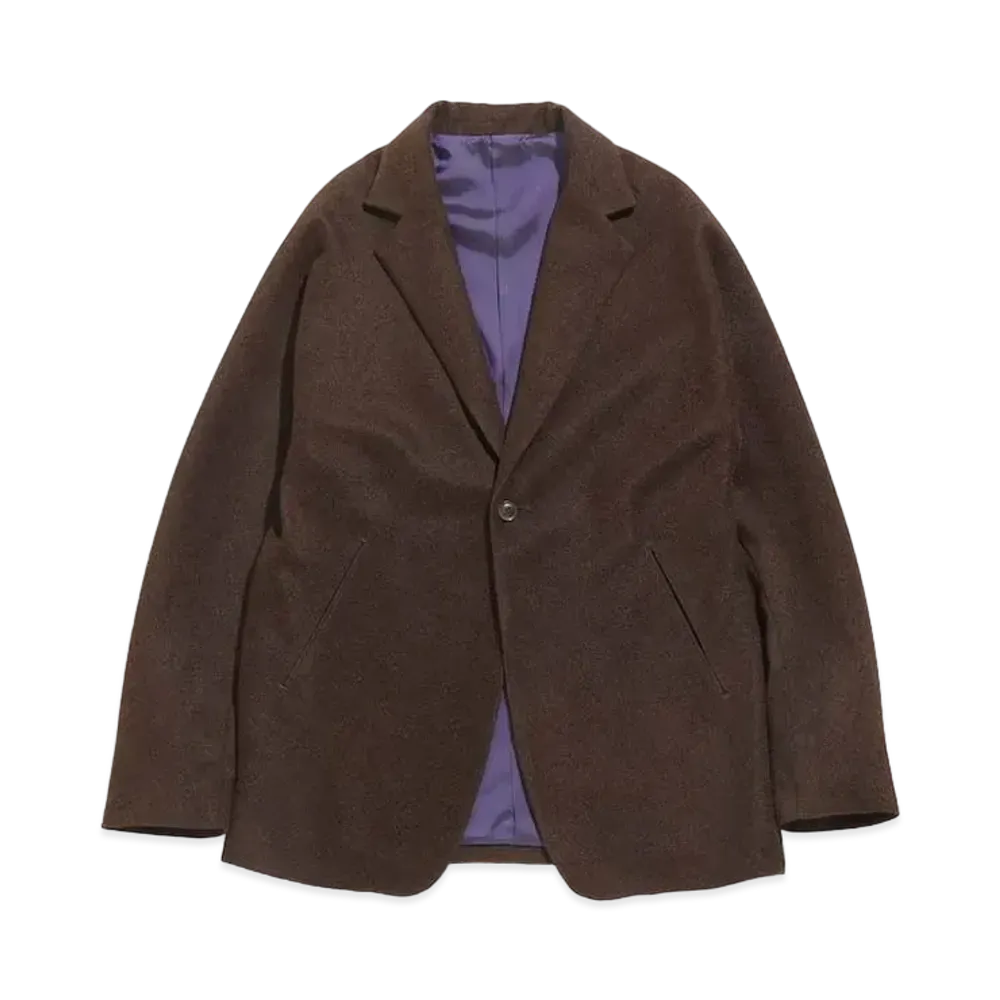 Needles MILES JACKET - POLY SERGE "Brown"