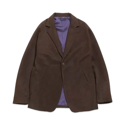 Needles MILES JACKET - POLY SERGE "Brown"