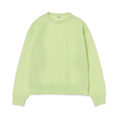 AURALEE Elastic Sheer Nylon P/O "Lime Green"