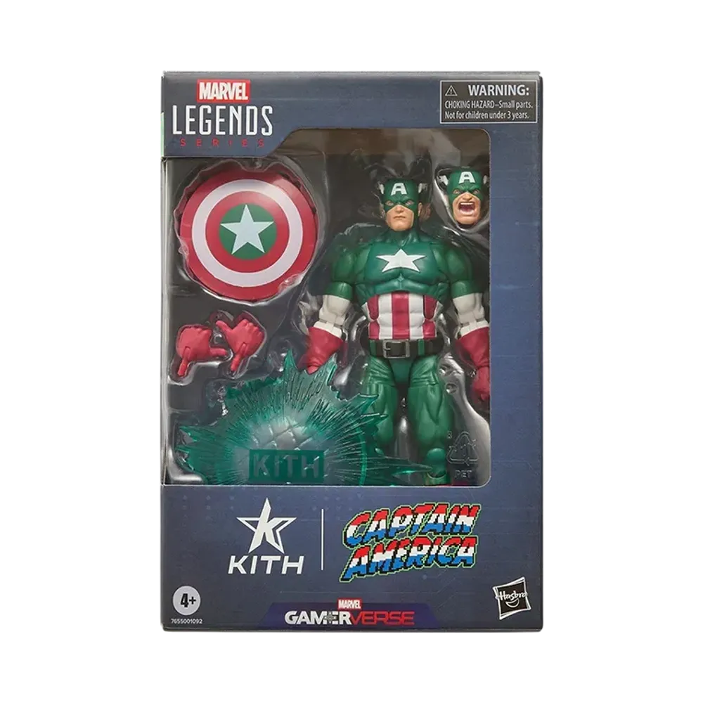 Hasbro / KITH "Marvel Legends Gamerverse" Captain America Player 2 (Kith x Marvel vs. Capcom)