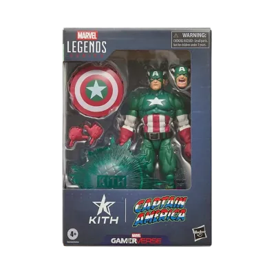 Hasbro / KITH "Marvel Legends Gamerverse" Captain America Player 2 (Kith x Marvel vs. Capcom)