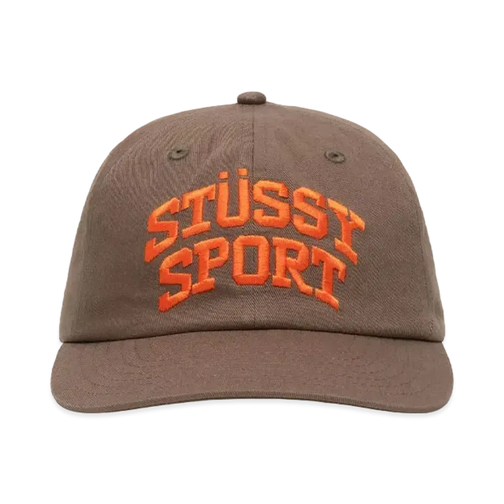 Stussy Mid-Depth Sport Snapback "Brown"