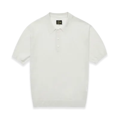 NEEDLES Polo Sweater "Off White"