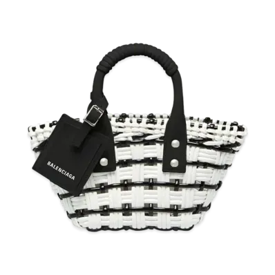 BALENCIAGA Bistro XXS Basket With Strap "White"