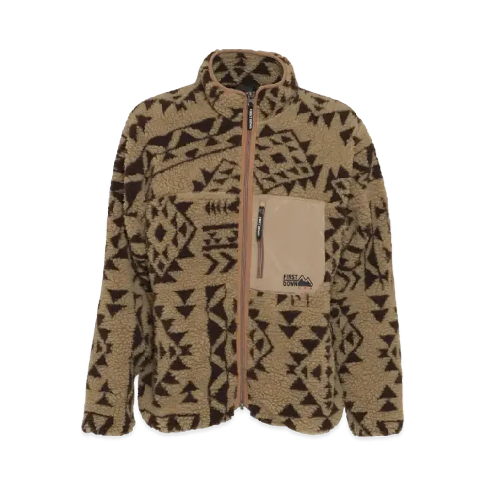 FIRST DOWN TUMBLING BOA BLOUSON "Native"