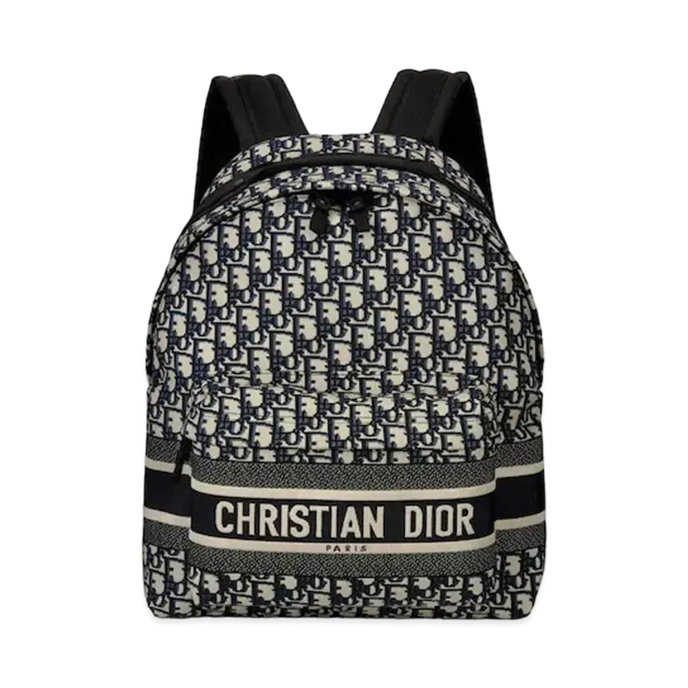 Diortravel Backpack Dior Oblique Jacquard "Navy"