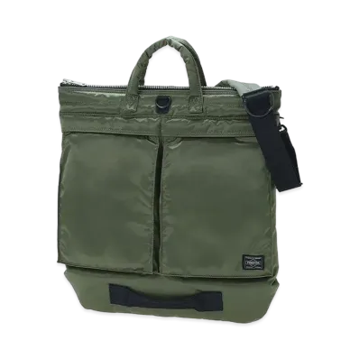PORTER / PX Tanker 2Way Helmet Bag (L) "Sage Green"