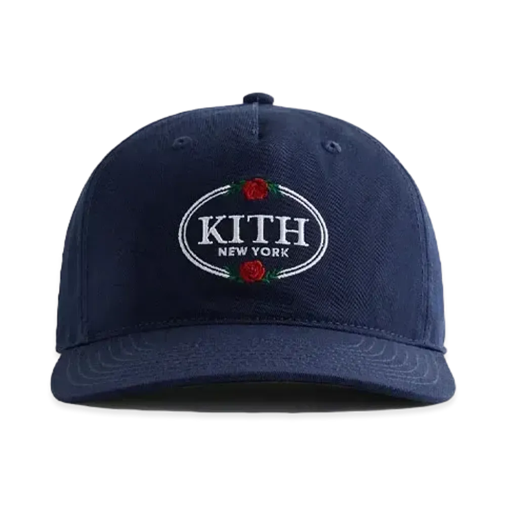 Kith Twill Pinch Crown Snapback Hat "Nocturnal"